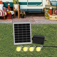 Power Station Solar Generator Lighting Kit Solar Light For Home Camping 12W