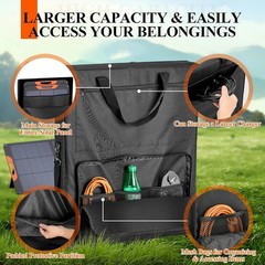 Solar Panel Carrying Case Compatible with Jackery Solarsaga 100W/100X, Waterproo