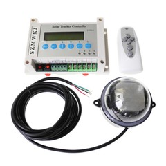 Dual Axis Solar Tracker Controller W/ LCD Display W/ Light Sensor W/ IR Remote