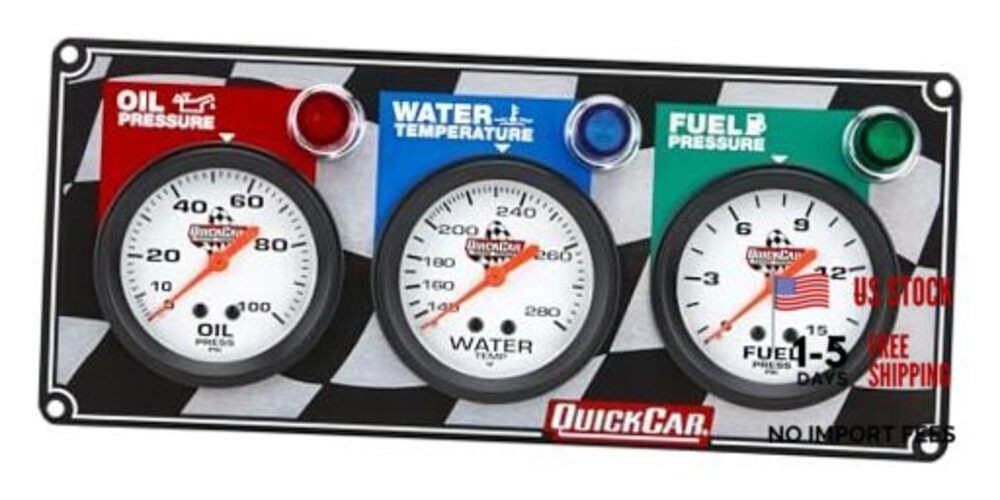 QuickCar Racing Products 61-6012 Gauge Panel Kit