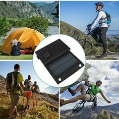 20W Foldable Solar Panel Kit Bank Pack Waterproof for Outdoor Camping Hiking
