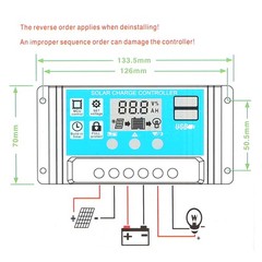 20W Solar Panel Charge IP65 Water Resistance For Outdoor Camping Hiking RYMR