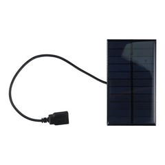Backpacking USB Mobile Phone Charger 5V 2W Solar Charger Reliable Power Source
