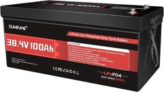 36V 100Ah LiFePO4 Lithium Battery 200A BMS 15000 Cycles For Golf Cart Off-grid