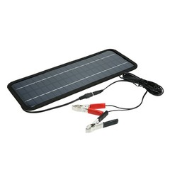 1-12V 4.5W Portable Solar Panel Power Car Boat Battery Charger Backup Outdoor
