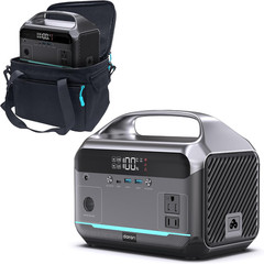 Portable Power Station, 288Wh Lifepo4 Battery, 350W (600W Peak) Power Bank with