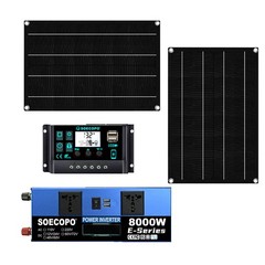 Robust 8000W Off-Grid Power Station Kit | Inverter, 100A Controller