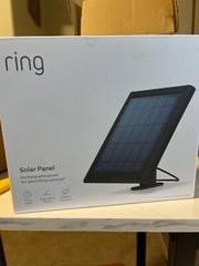 Ring 8ASPS7-BEN0 Solar Panel for Spot Light Cam – Black