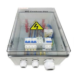 AC Combiner Box for Solar Inverters 8kw/11kW 2 Ways In 1 Way Out -Eastron SDM120