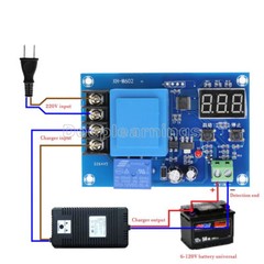 Lithium Battery Charging Digital Control Switch ProtectionBoard 3.7-120V XH-M602