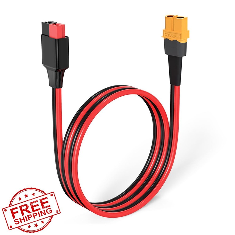 ELFCULB XT60 to Anderson 10AWG 2FT
