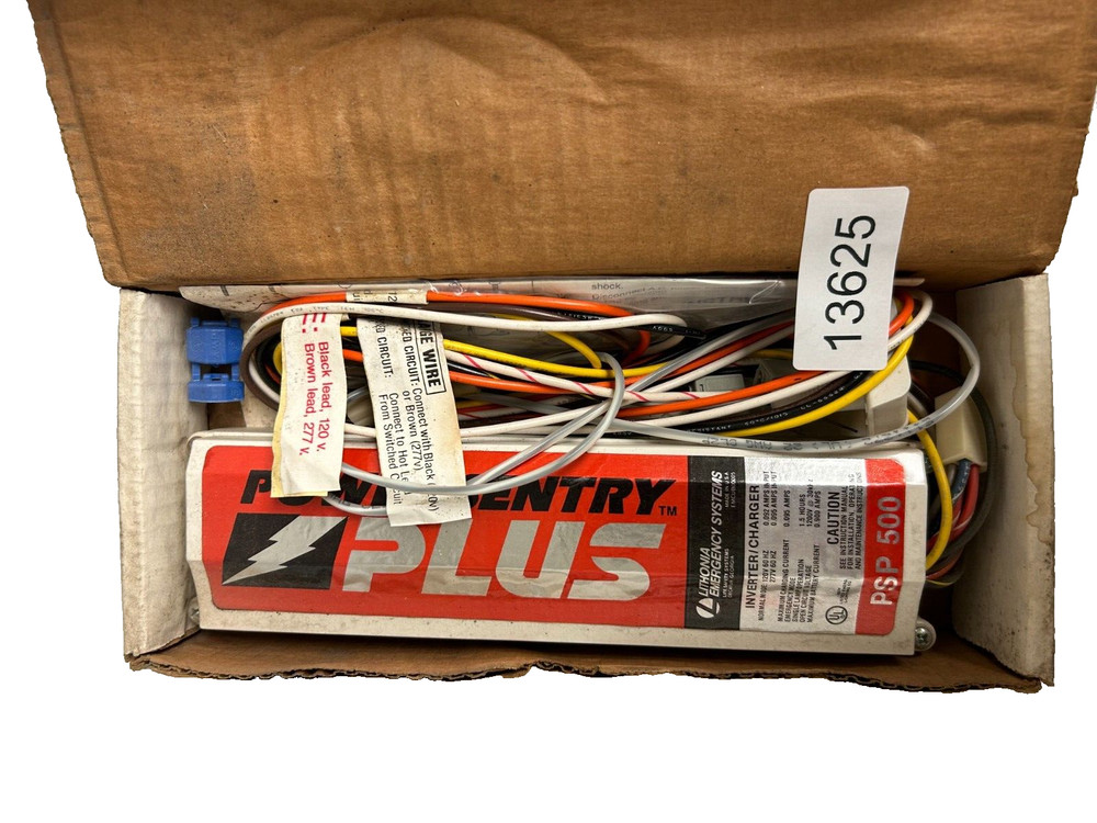 Power Sentry PSP500 Emergency System Fluorescent Unit Inverter Battery Pack