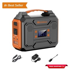 Versatile 300W Portable Power Bank with AC Outlet – Lightweight Outdoor Solution