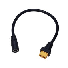 12AWG DC5525 Female to XT60 Female Power Adapter Cable for Model Aircraft