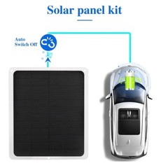 Outdoor Waterproof Solar Panel for Car and Motorcycle Battery Maintenance 20W