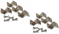 2 Sets Solar Panel Z Bracket Mount Mounting Set RV Boat Off Grid