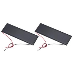 MECCANIXITY 2 Pcs 6V 0.6W 100mA Mini Solar Panels, Small Polycrystalline Sola…