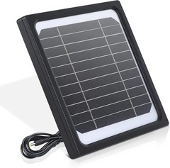 Dosarzo 5W 12V Solar Panel for Trail Camera with 5200mAh Rechargeable Battery