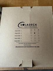 SolaDeck 0799-5B Roof Mounted PV Junction Box (1 Box) SD-0799-5B