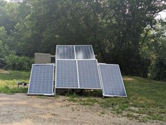 Solar Generator Trailer Powers a House, Camper, Welder, Shed, Cabin Custom Made