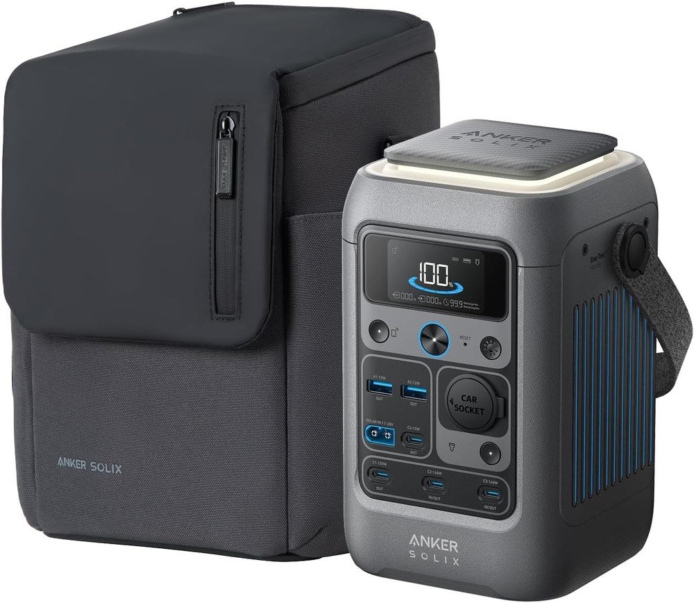 Anker SOLIX C300 DC Power Station 288Wh LiFePO4 Bag