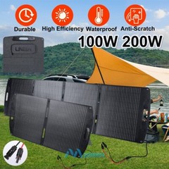 Portable Solar Suitcase Foldable Solar Panel Charger with Controller RV Camping
