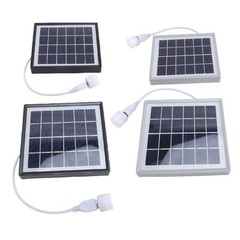 Portable Solar Panel Charger 2pcs Monocrystalline Solar Panel 5W For Camping