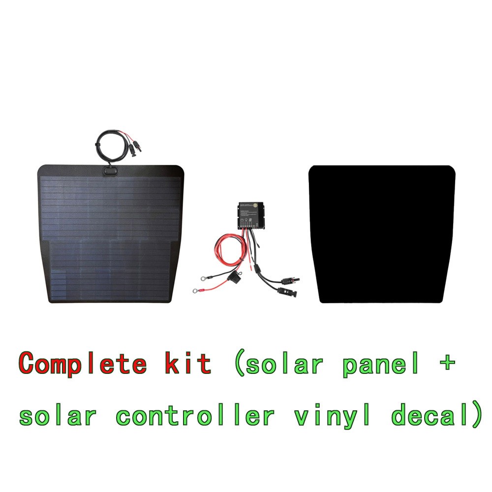 Lensun 85W 12V Hood Flexible Solar Panel Chevrolet Tahoe (2000-2020) Protect Y5