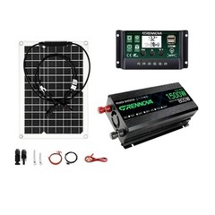 Grennova 1500W Complete Set Plug and Play Real 12V To 110V/220V Power Inverter-