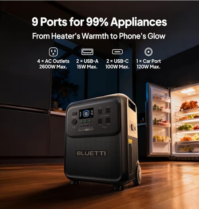 BLUETTI Elite 400 Portable Power Station 3840Wh LFP Batttery WE SHIP OVERSEAS