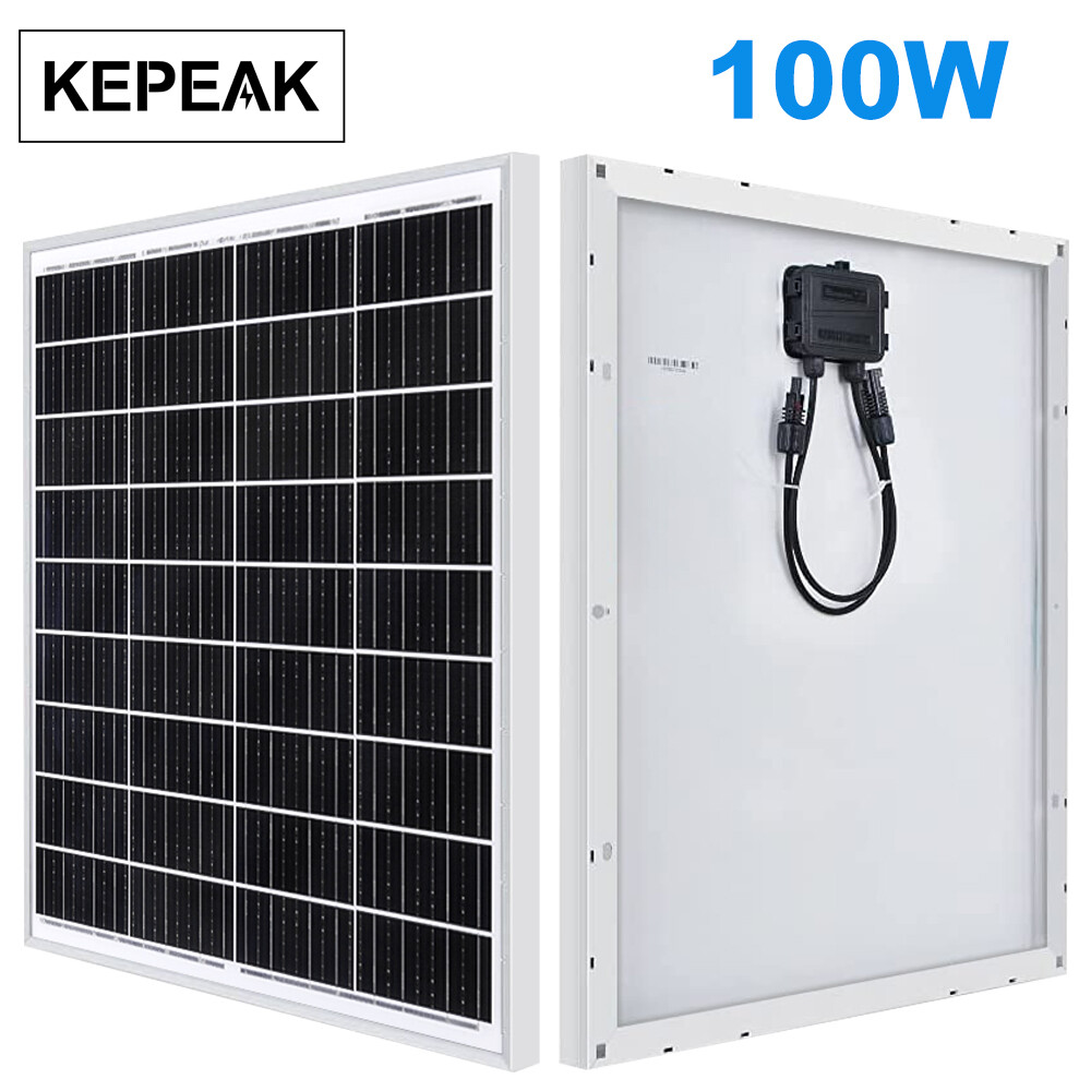 600W Watt Solar Panel Mono 12V Off-Grid Battery Power for Sunshed RV Home Boat