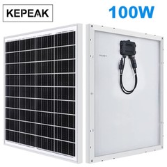 600W Watt Solar Panel Mono 12V Off-Grid Battery Power for Sunshed RV Home Boat