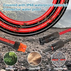 10AWG Solar to XT60i Extension Cable 3 6 10 35 50 75 100FT Heavy Duty 20FT