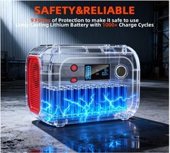 ENOFLO 300W Portable Power Station, 228Wh Solar Generator