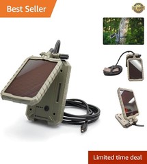 3000mAh Sol-Pak Solar Battery Pack with 10ft Insulated Cable for Trail Cameras