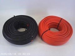 Solar Panel Wire 10AWG 300FT each Red and Black