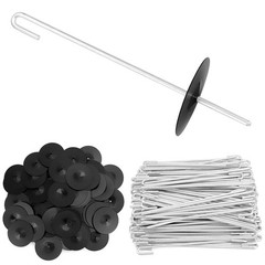 200-Pack Stainless Steel Solar Panel Clips with Washers & J Hooks – UV-Protected