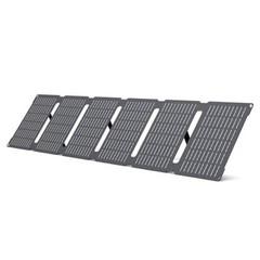 40W Foldable Solar Panel with DC5521 Output，Small Solar Panels Compatible with