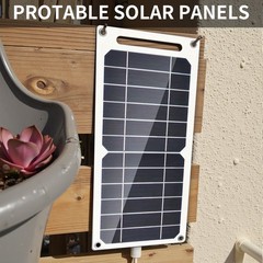 15W 10W Protable Mini Flexible Solar Panel For Outdoor Cell Phone Charging