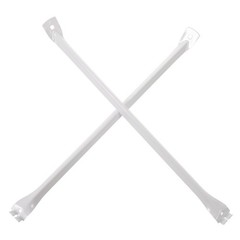 2Pcs Heavy Duty Iron Rv Brackets for Wire Shelf Durable Support Hardware Kit