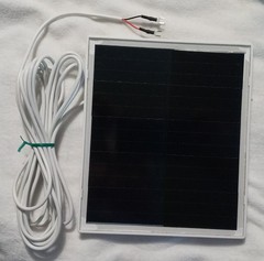 Solar Panel 7.25″ x 6.25″ 2 Wire