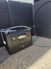 EcoFlow RIVER Pro Portable Power Station +110 WFoldable Flexible Solar PanelNew!