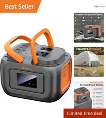 Portable Power Station 120W Li-Ion 97.6Wh AC Outlets Ideal for Camping