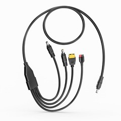 4-in-1 Solar Connector Extension Cable Solar Adapter to Connector XT60 Charger