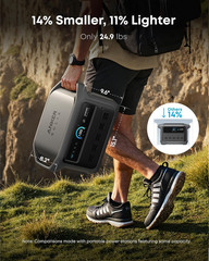 SOLIX C1000 Gen 2 Portable Power Station, 2,000W (Peak 3,000W) Solar Generator,