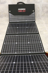 120W 18v Portable Foldable Solar Panel for Car Battery/RV/Power Station/Phone