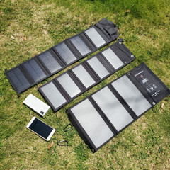 Home Foldable Solar Panels Cell 5V 20-40W Portable USB Output Battery Charger