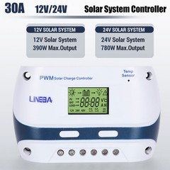 100A Solar Charge Controller 12/24/48V Battery PV Regulator Auto Focus Tracking