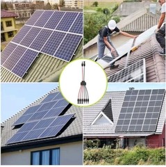 Solar Connectors for 2-3-4 Solar Panels, Tool-Free Solar Panel Wires and Conn…