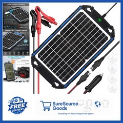 Solar Battery Charger 12W 12V with MPPT Technology for Automotive & Marine Use